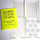 Washable Mending Patterns