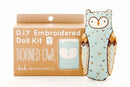 DIY Embroidered Doll Kit