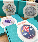 Floral Shadows Embroidery Kit