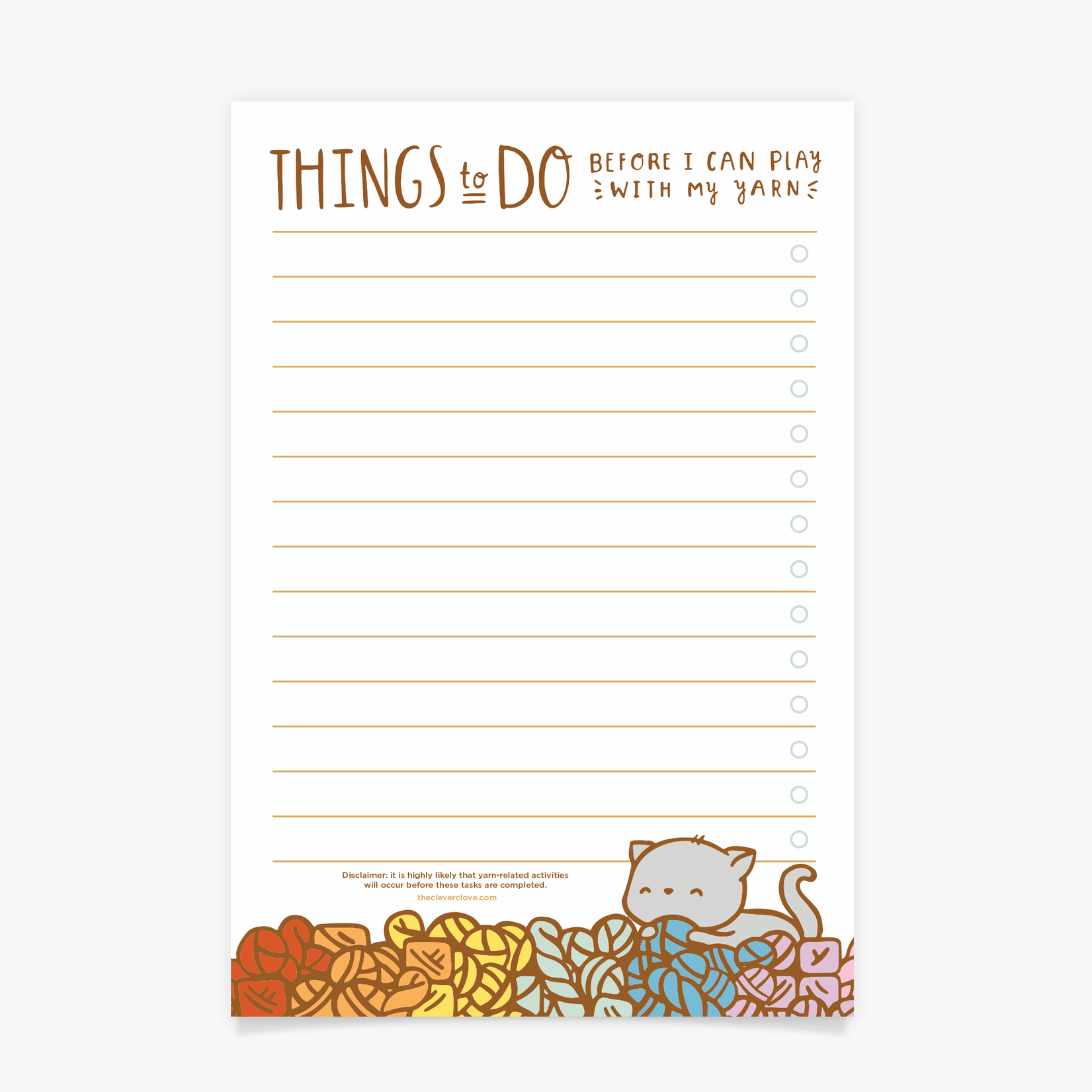 Things to Do Pad