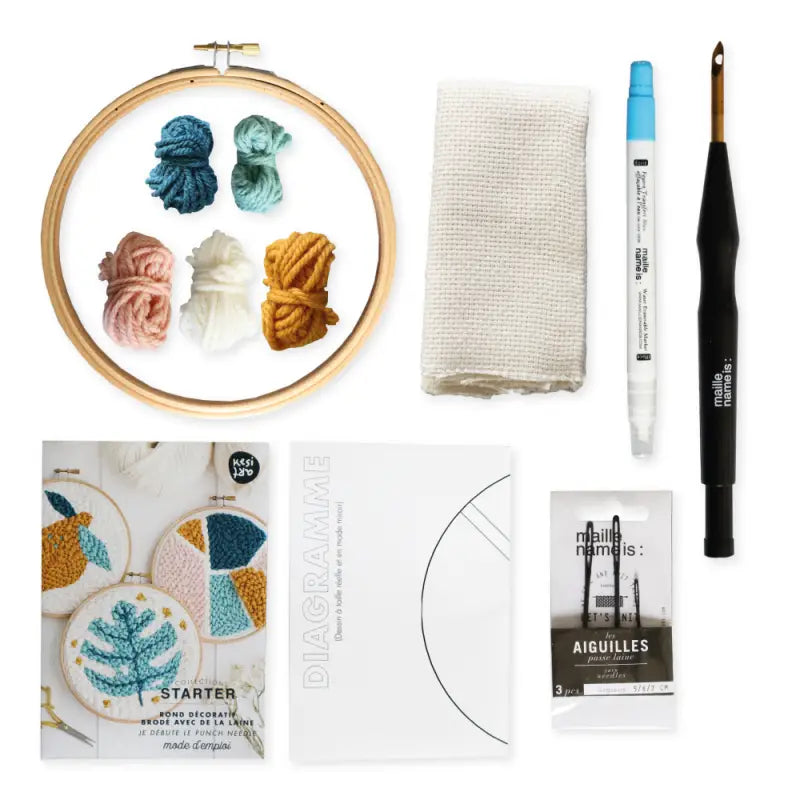 Abstract Punch Needle Kit