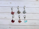 Sparkly Little Cat Shape Stitch Markers
