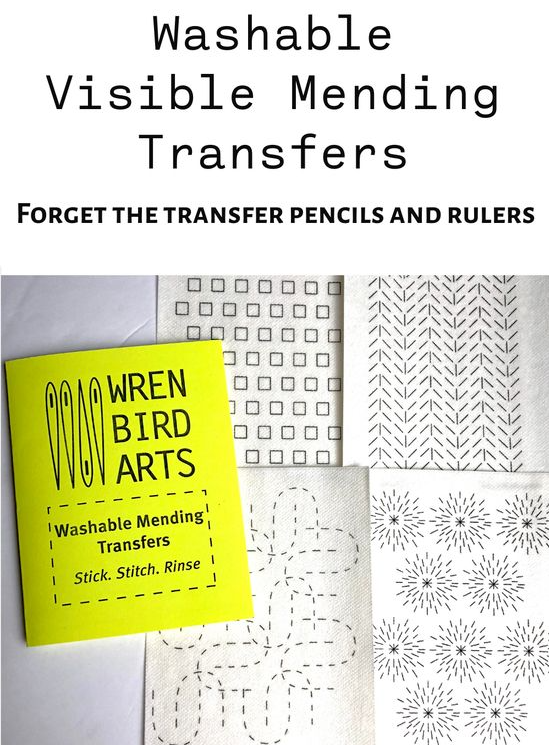 Washable Mending Patterns
