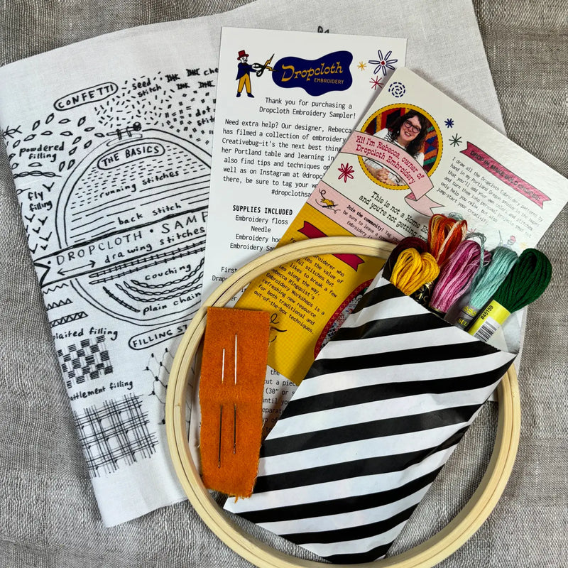 Drawing Stitches Embroidery Kit