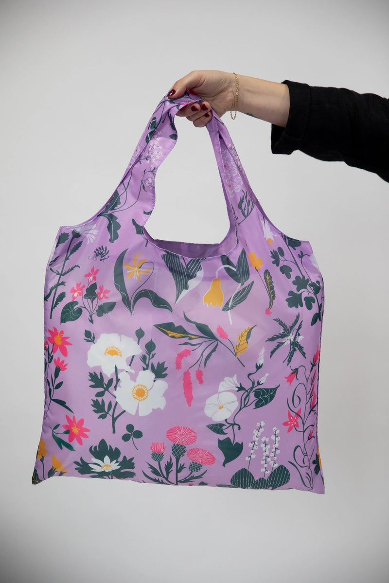 Floral Art Reusable Sack