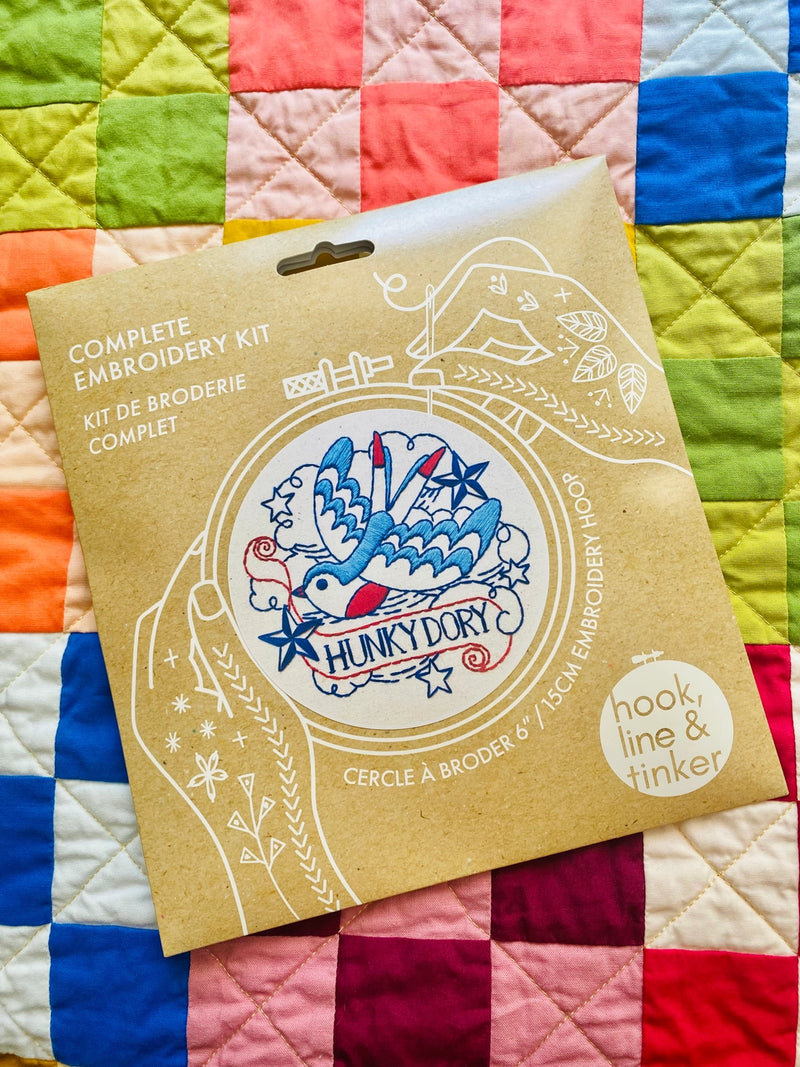 Hunky Dory Embroidery Kit