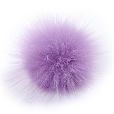 5" Faux Fur Pom Poms