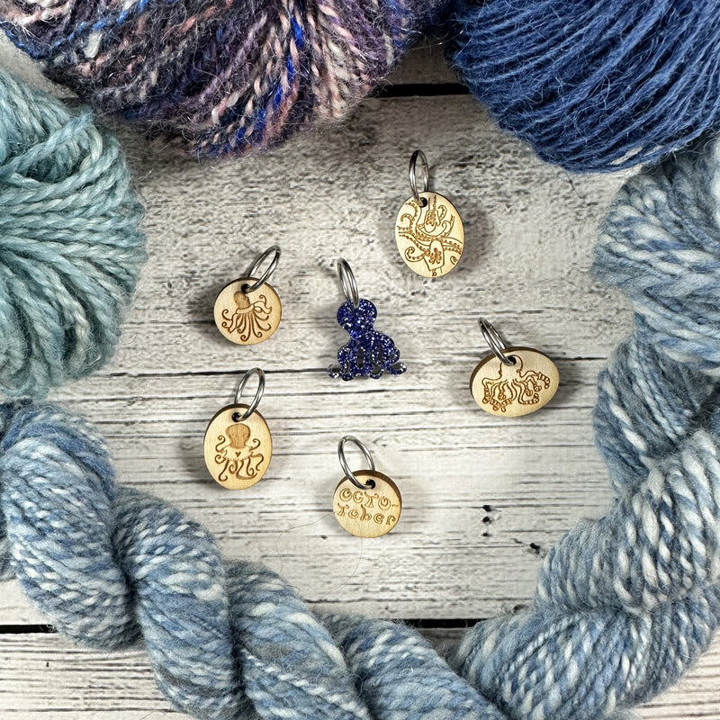 October Stitch Marker of the Month