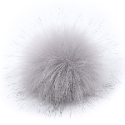 5" Faux Fur Pom Poms