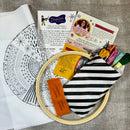 Pie Embroidery Kit