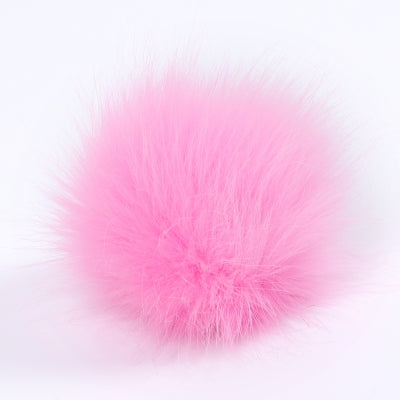 5" Faux Fur Pom Poms