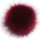 5" Faux Fur Pom Poms