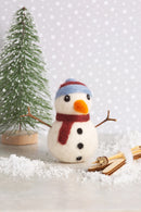 Snowman Needle Felting Kit