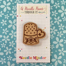 Thimble and Button Needle Minder