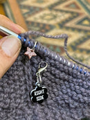 Directional Stitch Markers