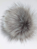 6" Faux Fur Pom Poms