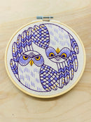 Burrowing Owls Embroidery Kit