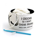 Don't Choke People Yarn Bowl