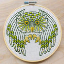 Great Horned Owl Embroidery Kit