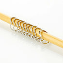 Silver Heart Stitch Markers