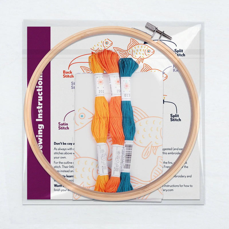 Happy Misfit Embroidery kit