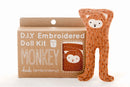 DIY Embroidered Doll Kit