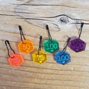 Rainbow Cast on Counting Markers