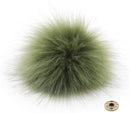 5" Faux Fur Pom Poms
