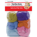 Colonial Paintbox Wool Roving Assortment