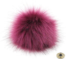 5" Faux Fur Pom Poms