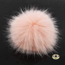 5" Faux Fur Pom Poms