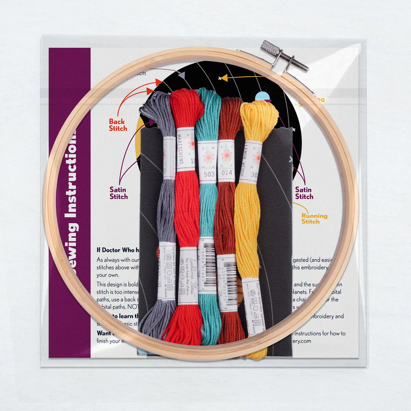 Yarn Solar System Solar System Embroidery kit