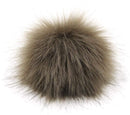 5" Faux Fur Pom Poms