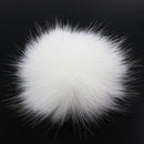 5" Faux Fur Pom Poms