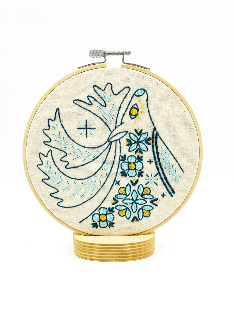 Folk Caribou Embroidery Kit