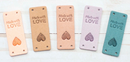 Made with Love Fold-over Tags