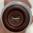 22mm Dark Brown Leather