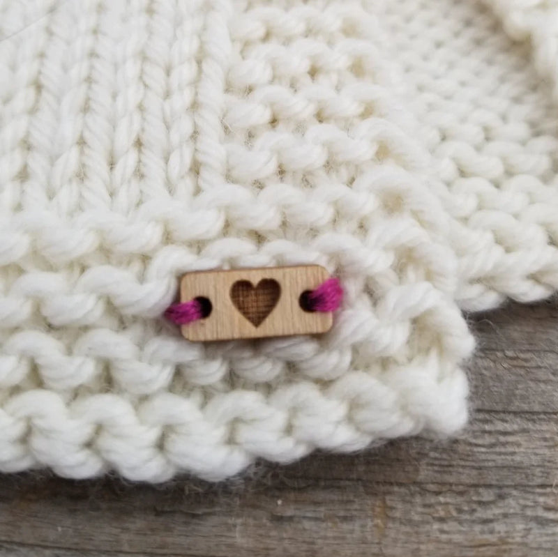 Tiny Heart Tags