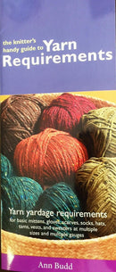 Knitters Handy Guide To Yarn Requirements